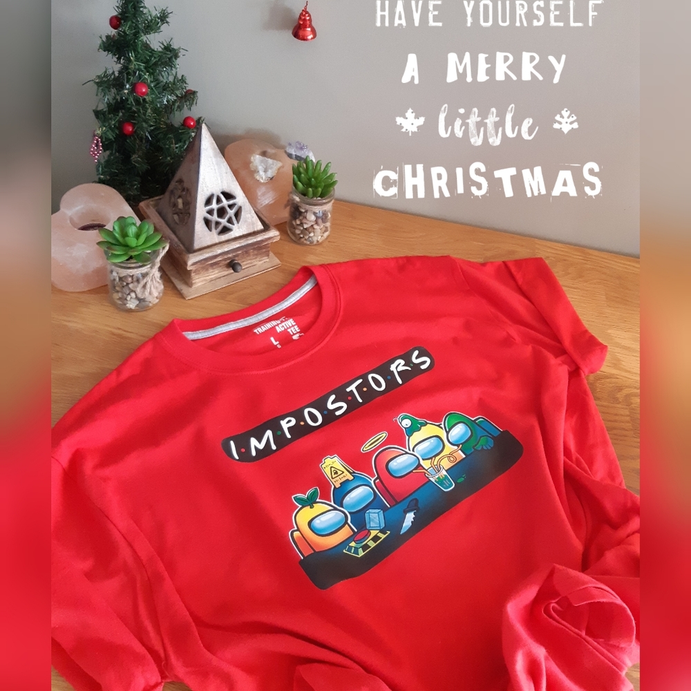 Custom Printed Impostors Among Us Tshirt
